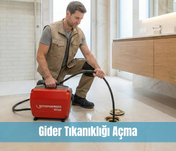 Ankara gider tıkanıklığı açma