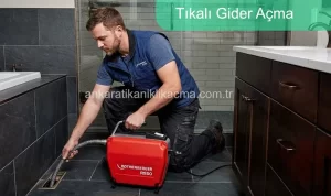 gider tıkanıklığı açma