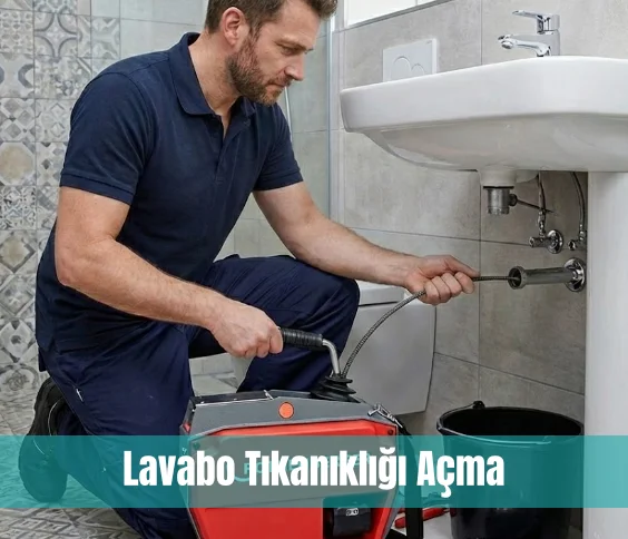 lavabo açma